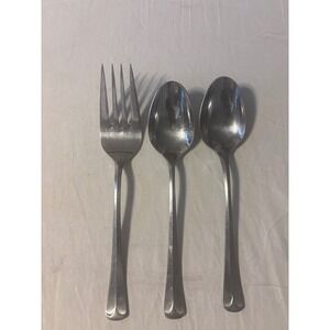 Ekco Eterna Flatware Set 3pc  Good Colonial Richmond Stainless‎ Steel Korea